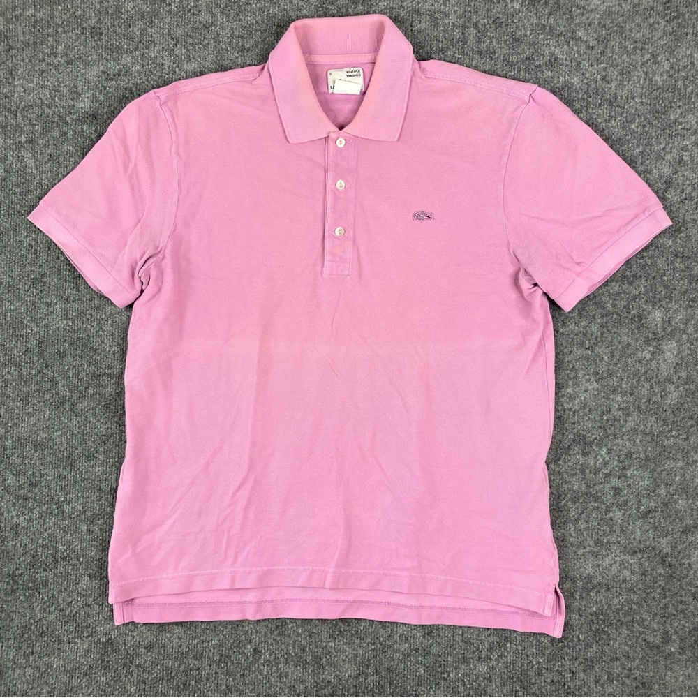 Lacoste Men's Soft Pink Polo Shirt